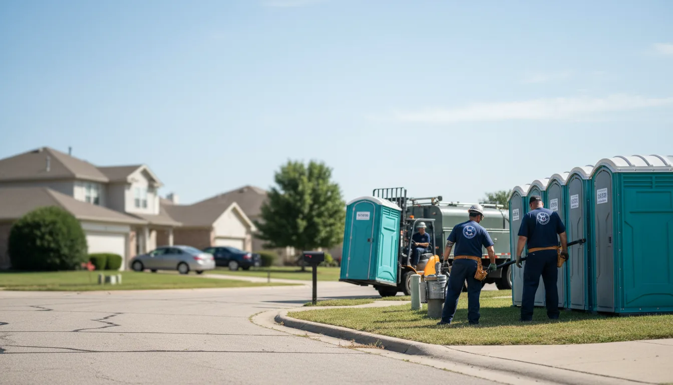 Porta Potty Rental in Roanoke, TX near me